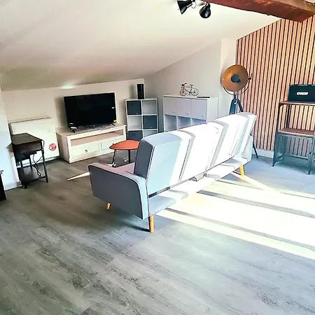 アパート Grand T3 Wifi 2 82m2 Centre Stationnement Devant Le フォワ