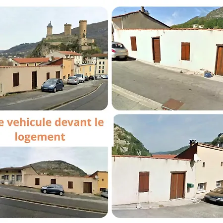 Grand 2 Centre Parking Devant * Foix