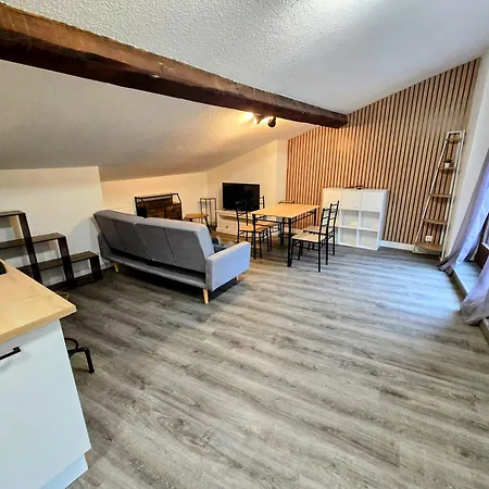 Grand T3 Wifi 2 82m2 Centre Stationnement Devant Le アパート フォワ